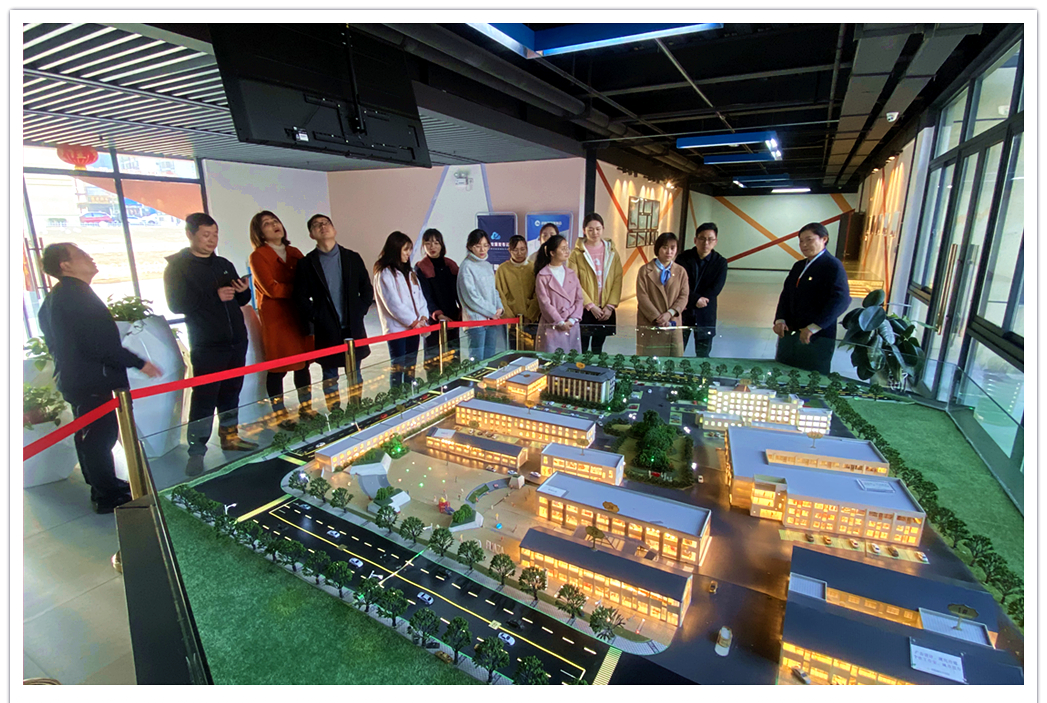 庐阳区组织部副部长凌梅一行 莅临庐阳j9国际站备用文创园领导调研