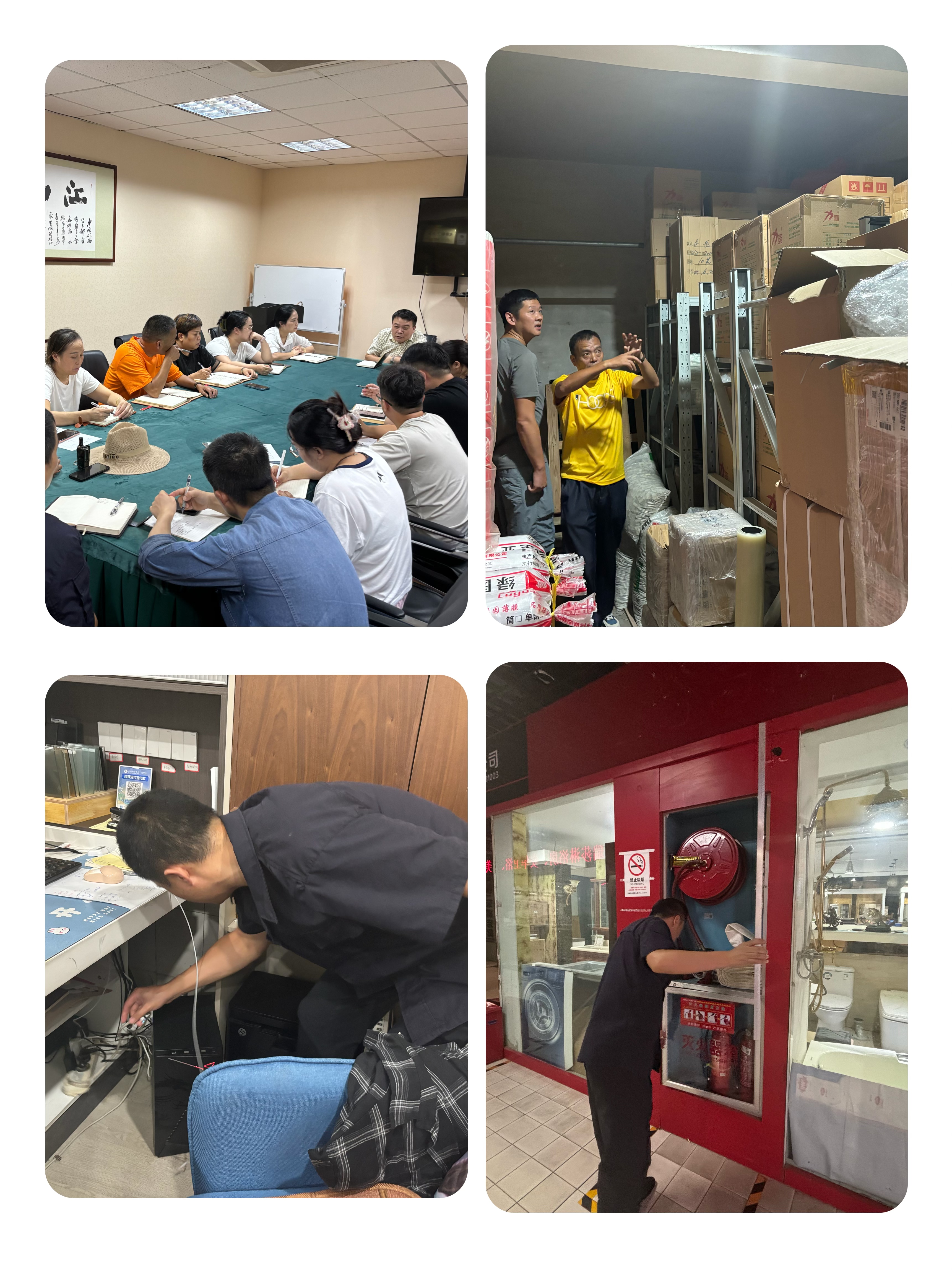 发展节前消防查抄，筑牢消防安全防线